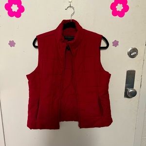 Red Puffer Vest 🎈
